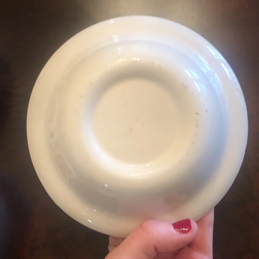 Royal China l 5 Memory Lane Red Berry Bowls 5.5